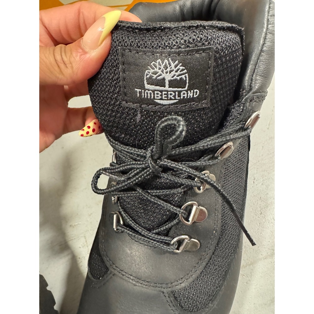 Timberland Field Boots Mens 10.5 Black Waterproof PrimaLoft A17KY A7098 - Picture 9 of 10